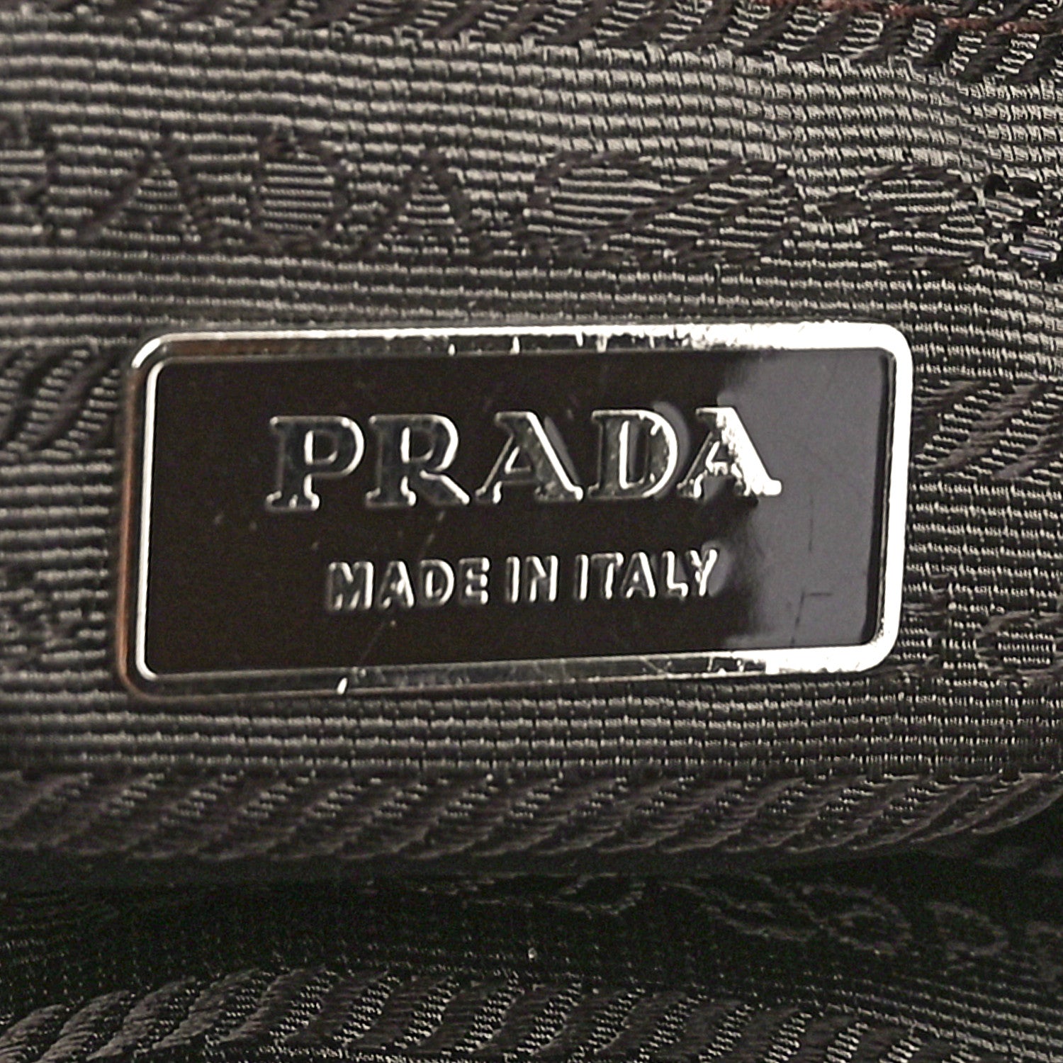Prada Vitello Daino Buckle Shoulder Bag Tabacco 6 of 10