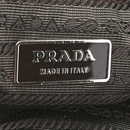 Prada Vitello Daino Buckle Shoulder Bag Tabacco 6 of 10