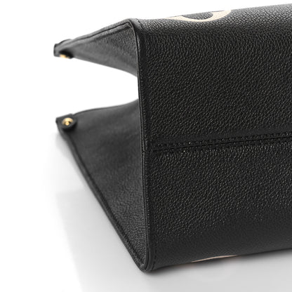 Louis Vuitton Empreinte Monogram Giant Onthego MM Black Beige 7 of 9