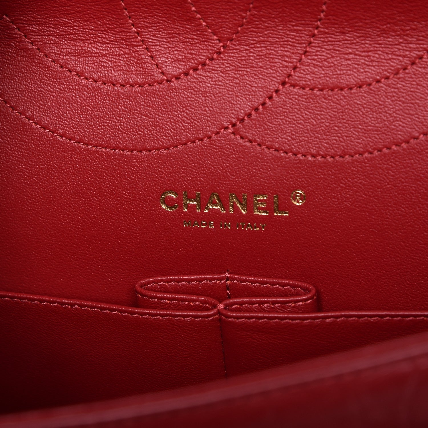 Chanel Aged Calfskin Quilted 2.55 Reissue 227 Flap Red 8 of 12