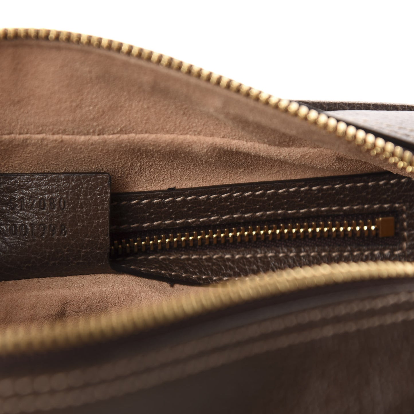 GG Supreme Monogram Web Small Ophidia Shoulder Bag Brown