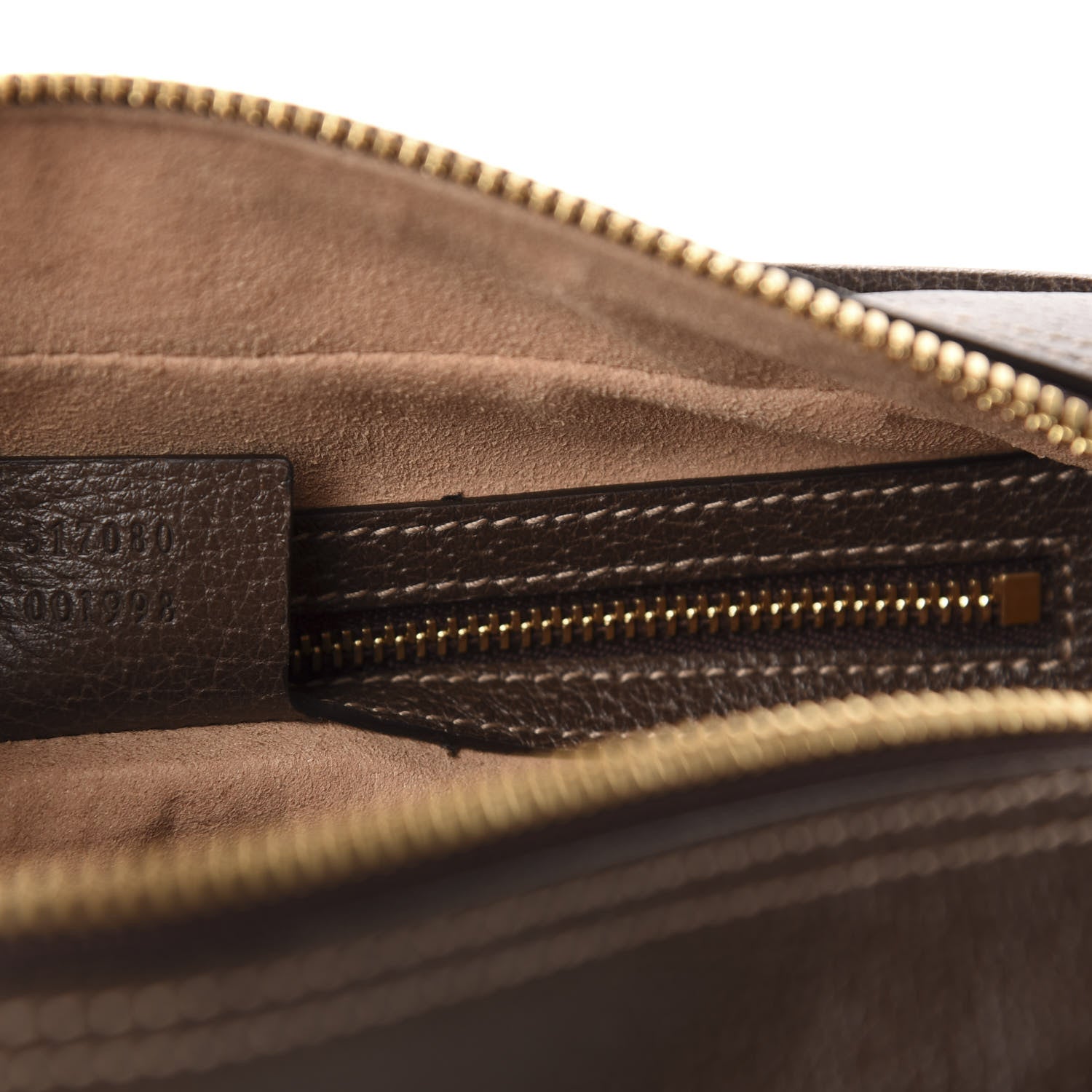Gucci GG Supreme Monogram Web Small Ophidia Shoulder Bag Brown 11 of 12