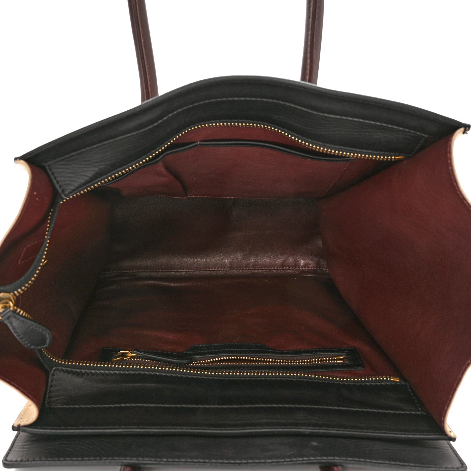 Celine Smooth Calfskin Mini Tri-Color Luggage Grey 5 of 12