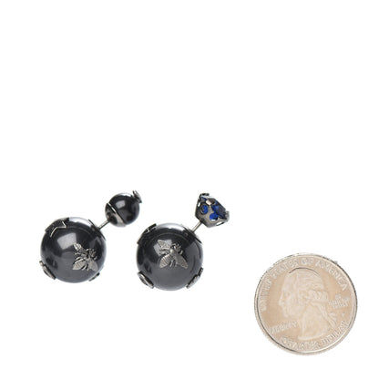Christian Dior Mise En Dior Tribal Bee Earrings Black 2 of 5