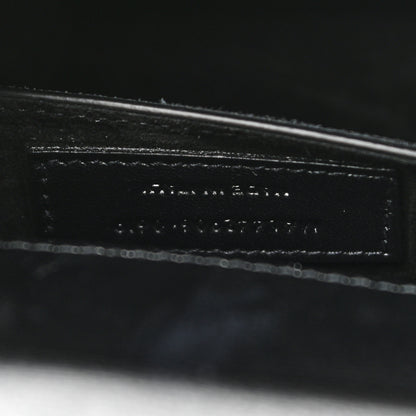 Saint Laurent Calfskin Medium Monogram Sunset Black 8 of 13