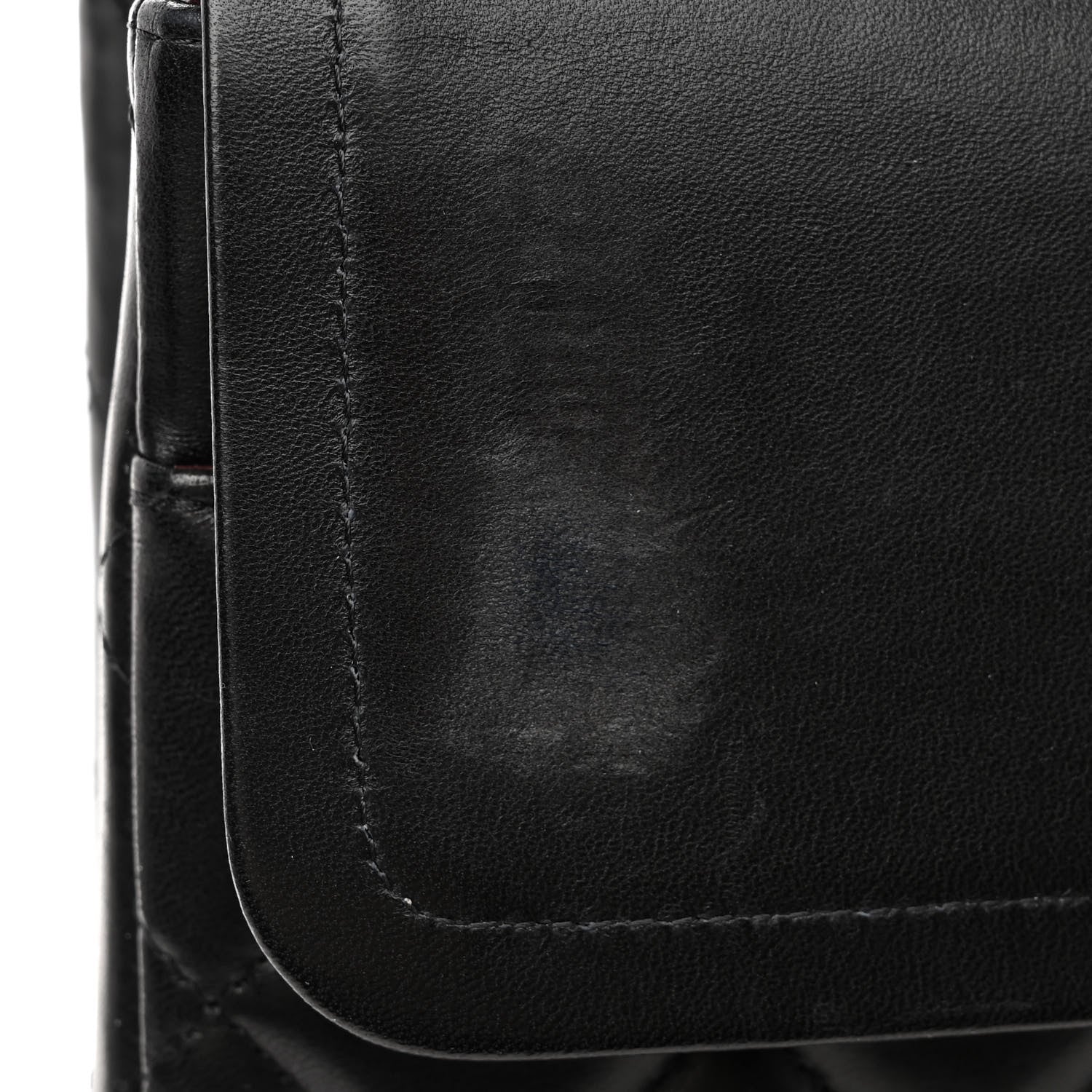 Chanel Lambskin Quilted Maxi Double Flap Black 11 of 12