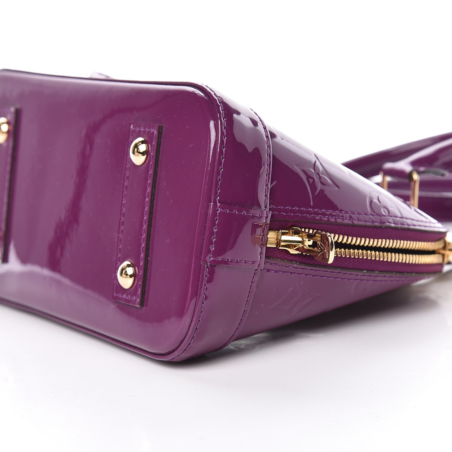 Louis Vuitton Vernis Alma BB Amethyste 11 of 14