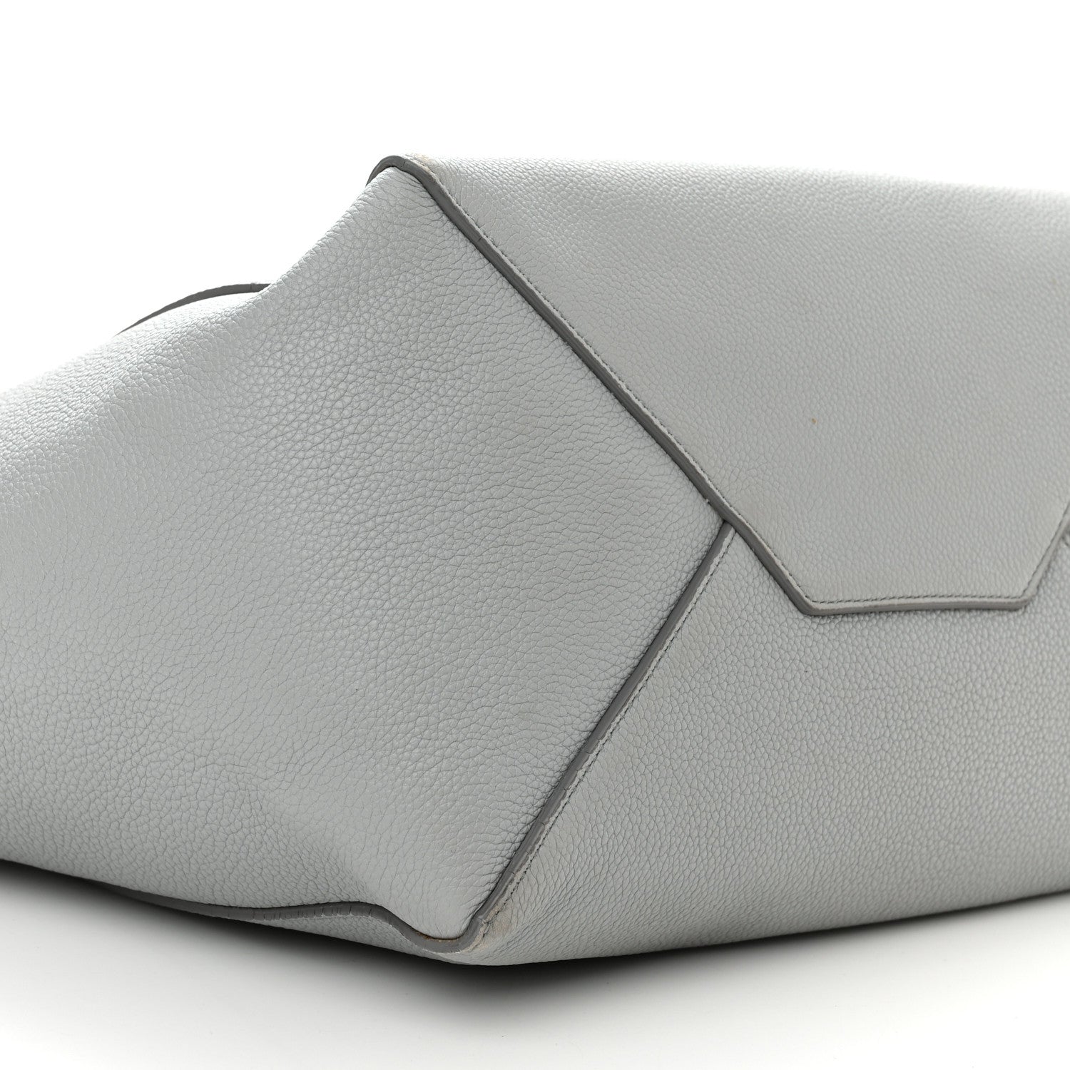 Celine Soft Grained Calfskin Small Belt Cabas Phantom Mineral 9 of 16