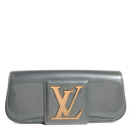 Louis Vuitton Patent Sobe Clutch Givre 1 of 7