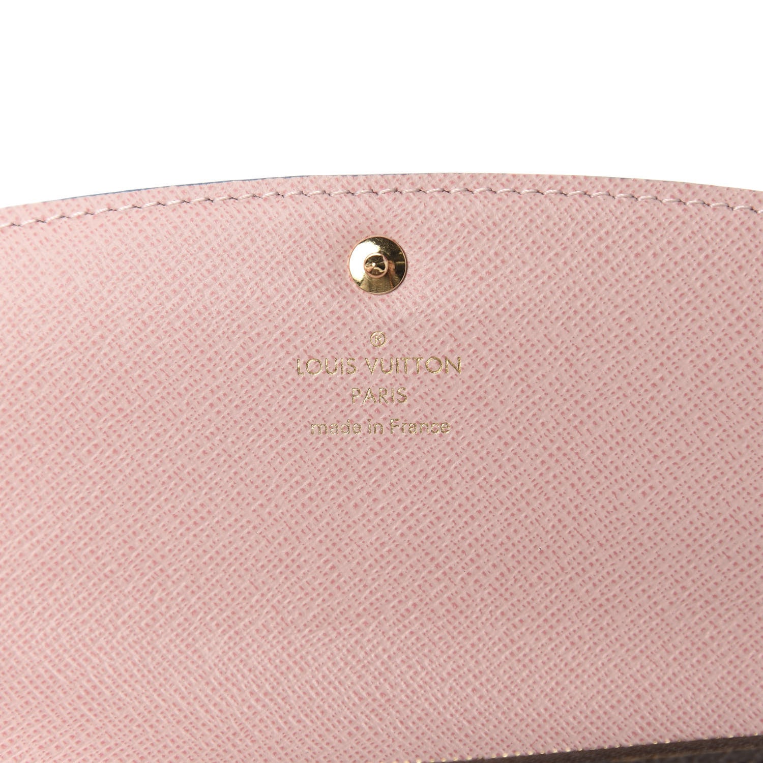 Louis Vuitton Monogram Bloom Flower Emilie Wallet Blue Jean 7 of 8