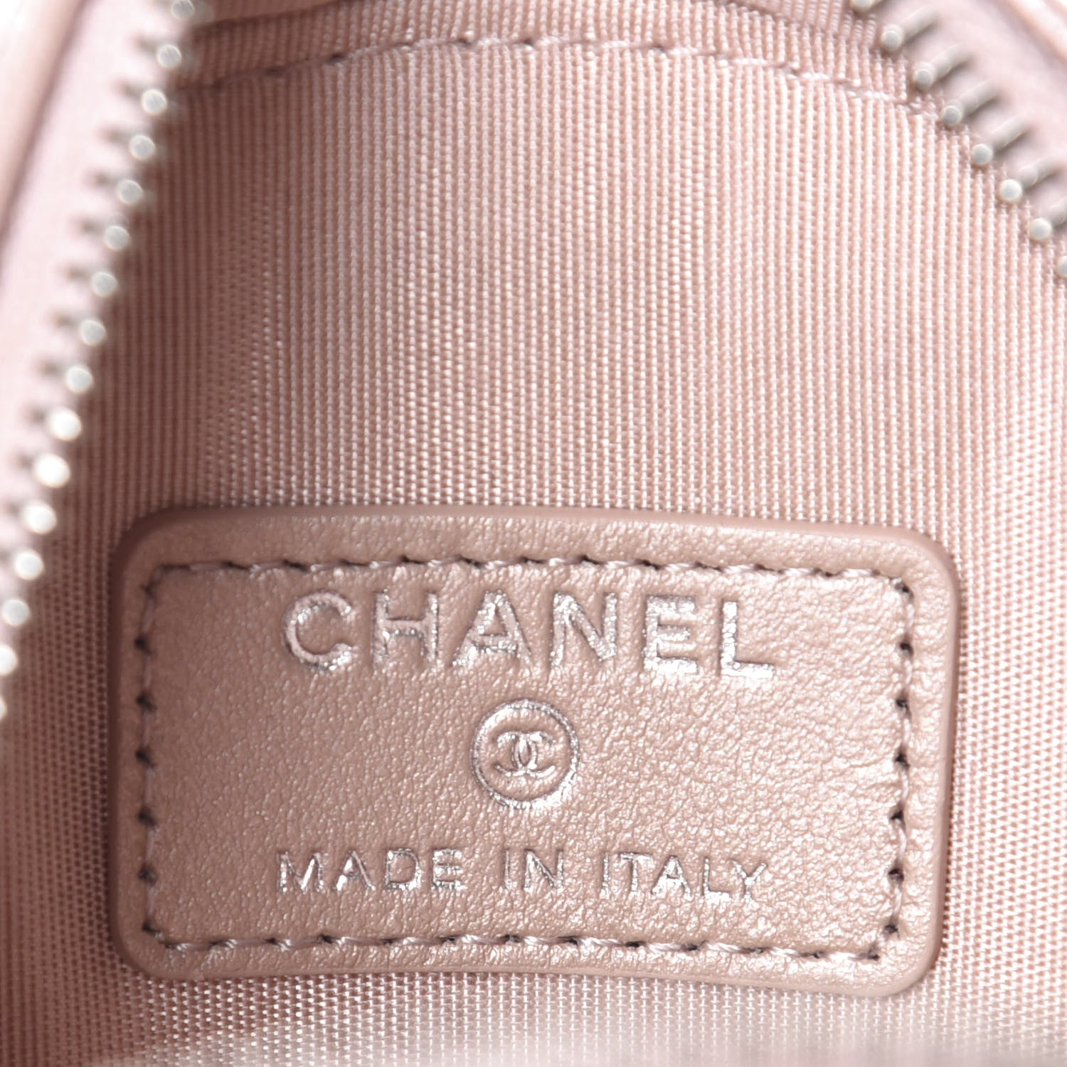 Chanel Lambskin Camellia Quilted Round Clutch With Chain Light Pink 8 of 10