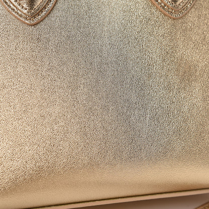 Celine Laminated Lambskin Nano Luggage Gold 10 of 13