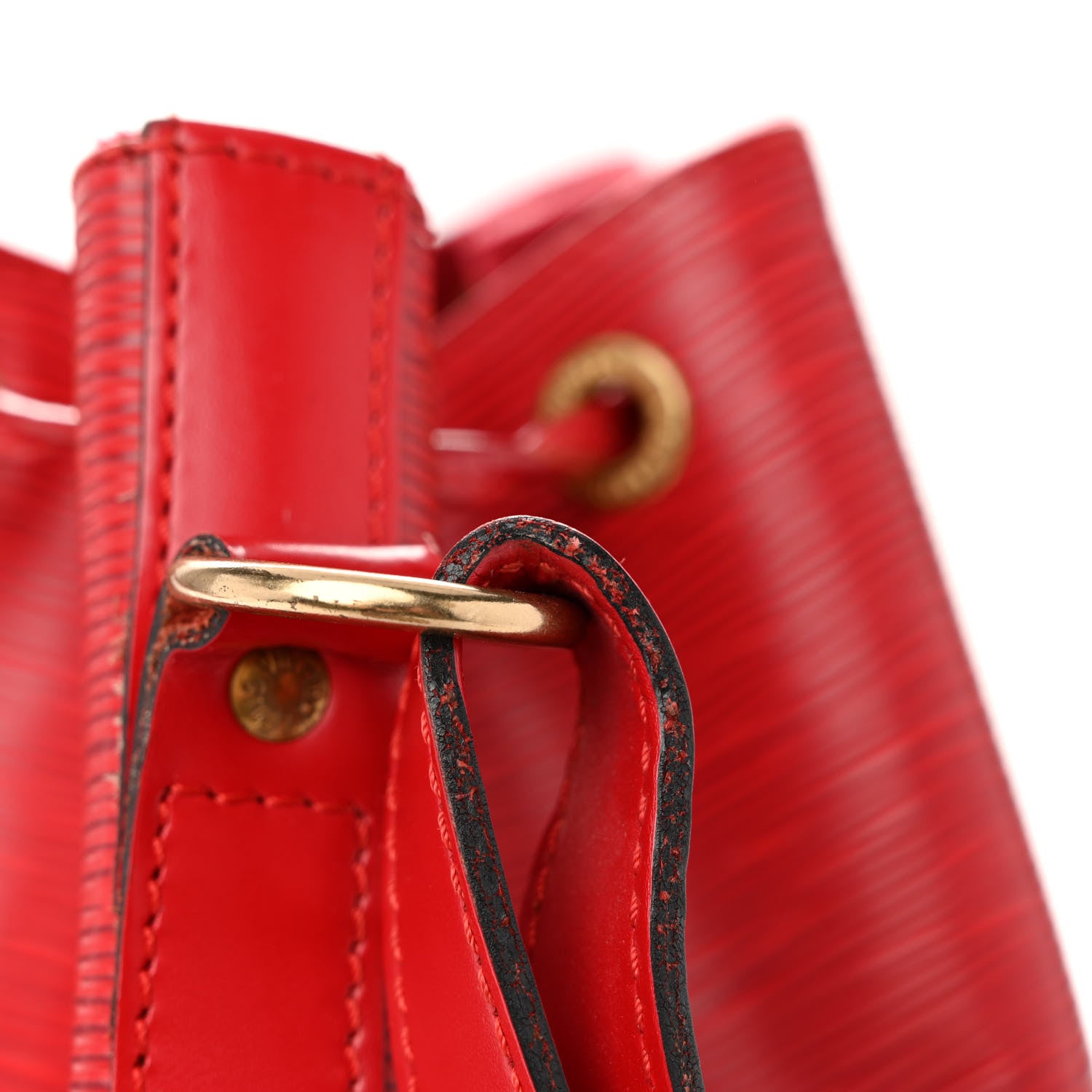 Louis Vuitton Epi Petit Noe Castillan Red 12 of 14