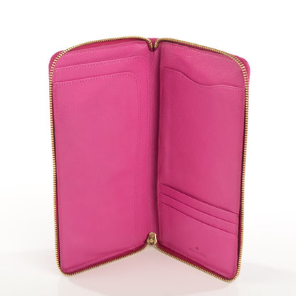 Mulberry Glossy Goat Zip Around Travel Wallet Pink 5 of 8