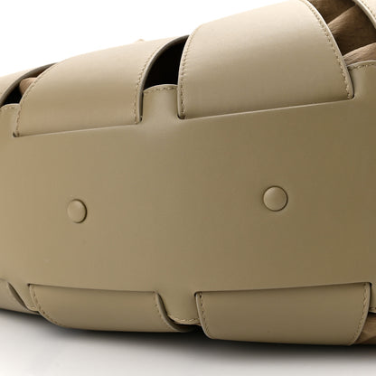 Bottega Veneta French Calfskin Shell Bag Taupe 8 of 9