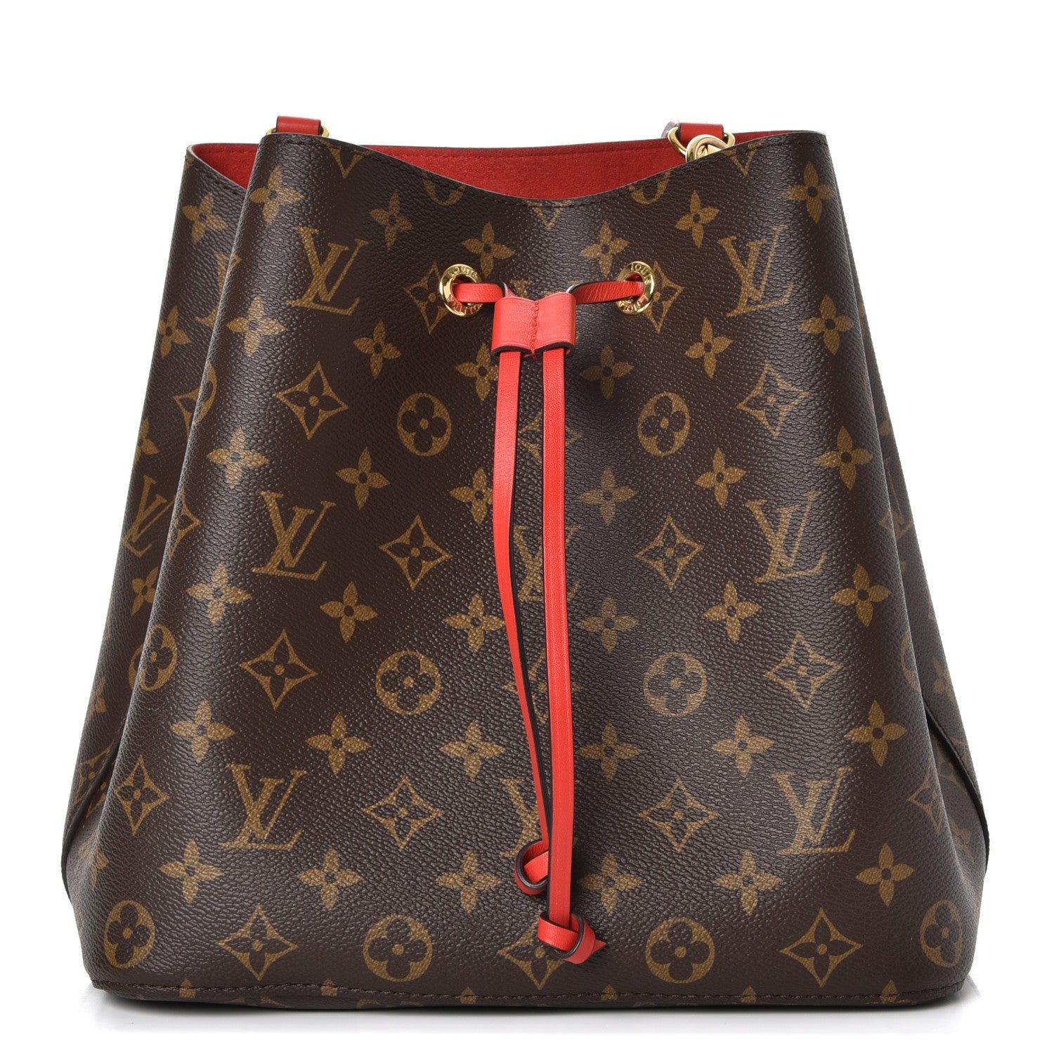 Louis Vuitton Monogram Neonoe MM Coquelicot 1 of 9