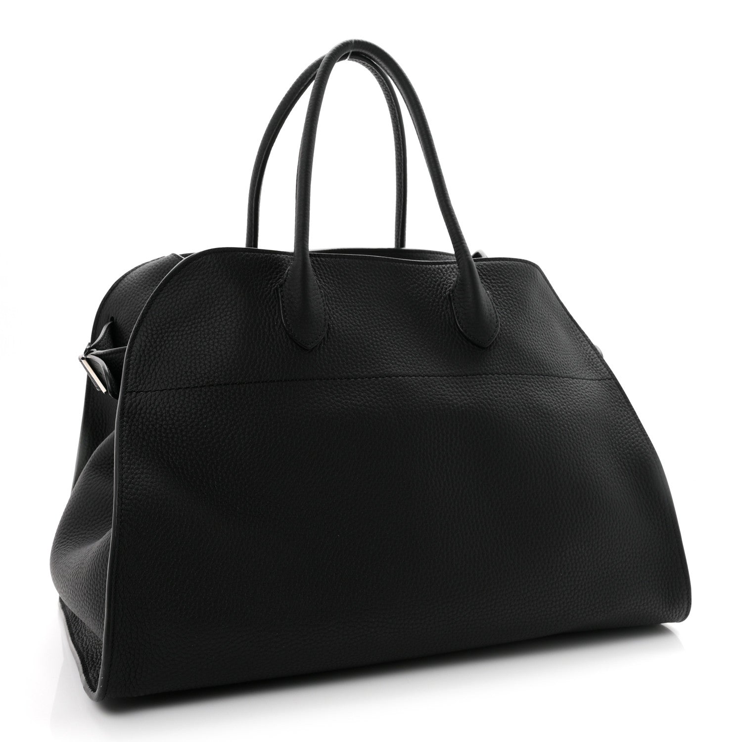 The Row Matte Grained Calfskin Soft Margaux 15 Black 3 of 9