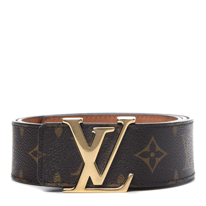 Louis Vuitton Monogram 40mm LV Initiales Belt 85 34 1 of 5