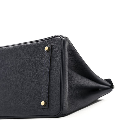 Hermes Togo BIRKIN 35 Bleu Nuit 9 of 10