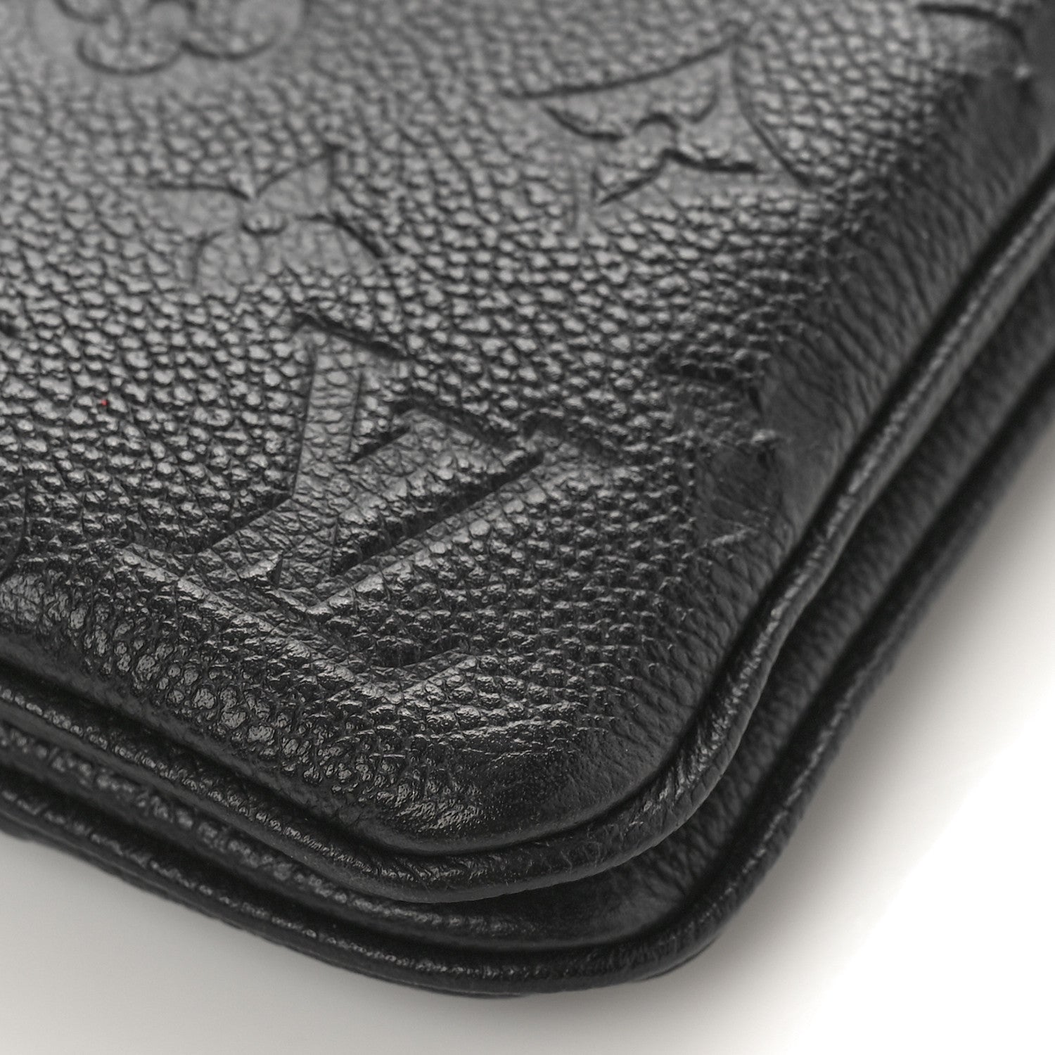 Louis Vuitton Empreinte Double Zip Pochette Black 10 of 10