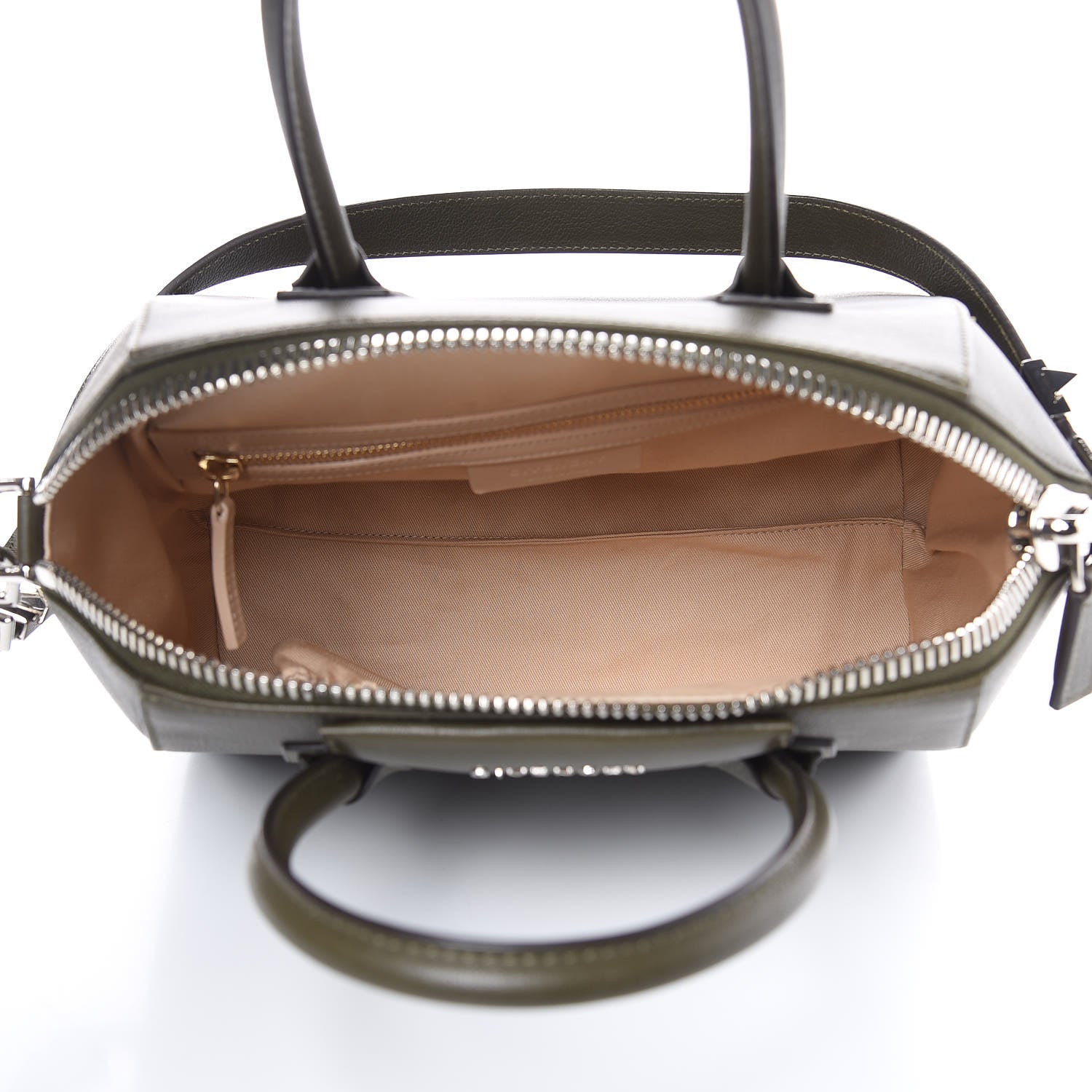 Givenchy Sugar Goatskin Small Antigona Khaki 7 of 10