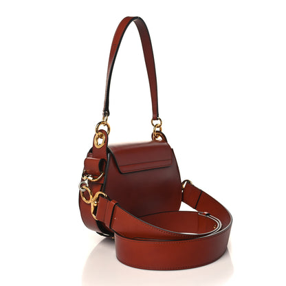 Chloe Calfskin Small Tess Bag Sepia Brown 3 of 10