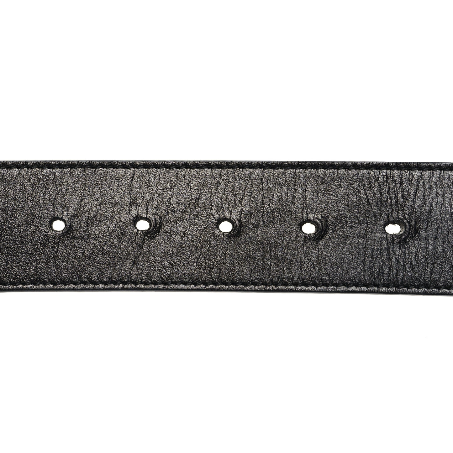 Plutone Calfskin Double G 40mm Belt 115 46 Black
