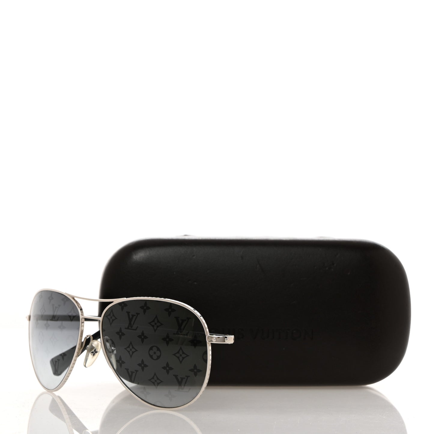 Monogram Conspiration Pilote Sunglasses Z0165U Argent
