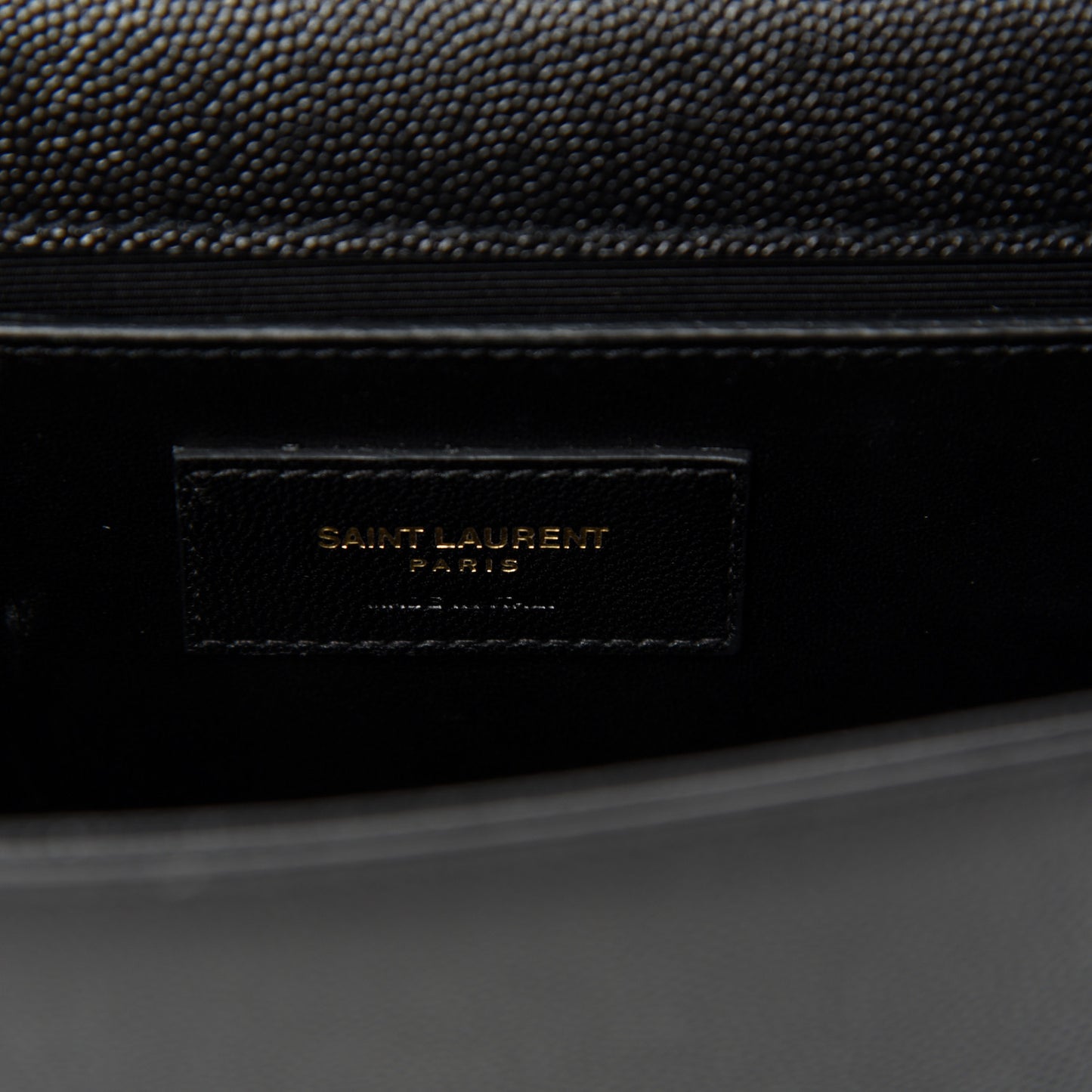 Grain De Poudre Small Monogram Kate Satchel Black