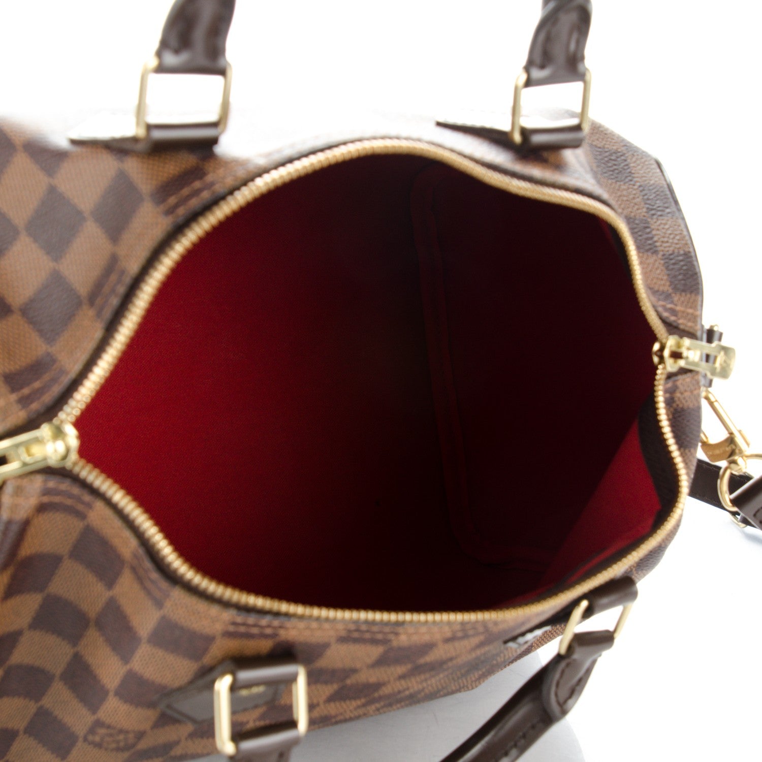 Louis Vuitton Damier Ebene Speedy Bandouliere 30 4 of 9