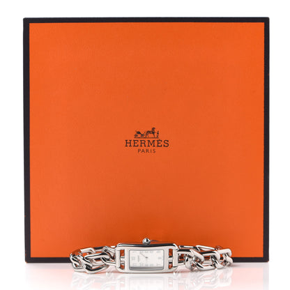 Hermes Stainless Steel 17mm Nantucket Quartz Watch 6 of 6
