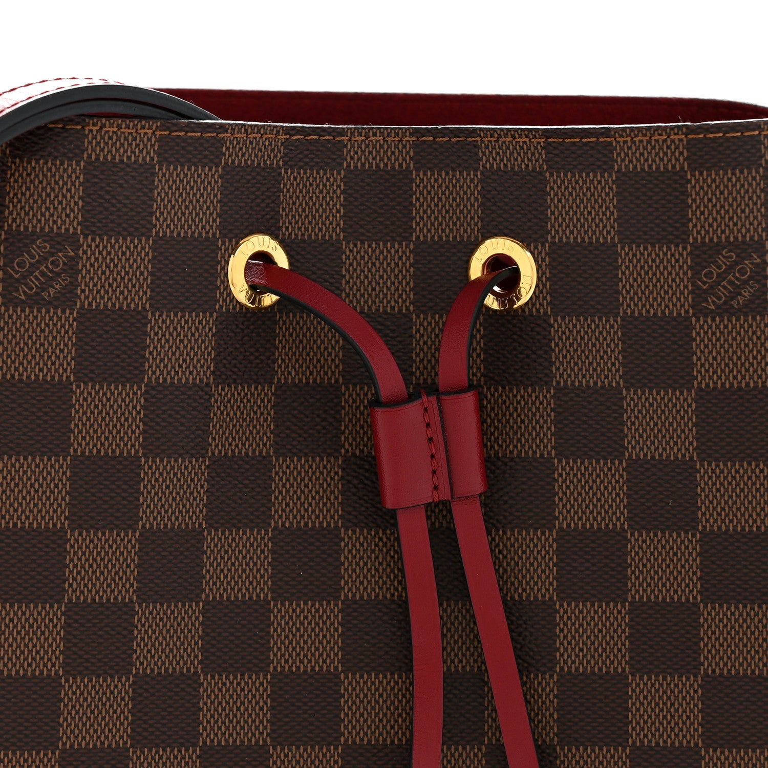 Louis Vuitton Damier Ebene Neonoe MM Cherry Berry 9 of 13