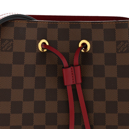 Louis Vuitton Damier Ebene Neonoe MM Cherry Berry 9 of 13