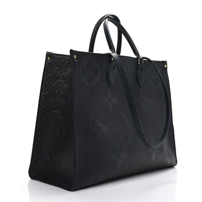 Louis Vuitton Empreinte Monogram Giant Onthego GM Black 3 of 8