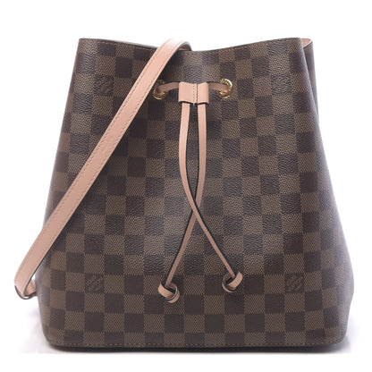Louis Vuitton Damier Ebene Neonoe MM Venus Pink 1 of 12