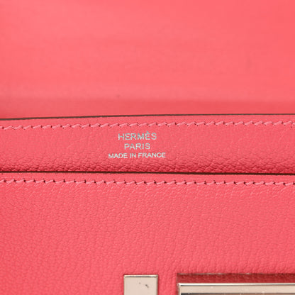 Hermes Chevre Mysore Mini Verrou Chaine Bag Rose Lipstick 6 of 10