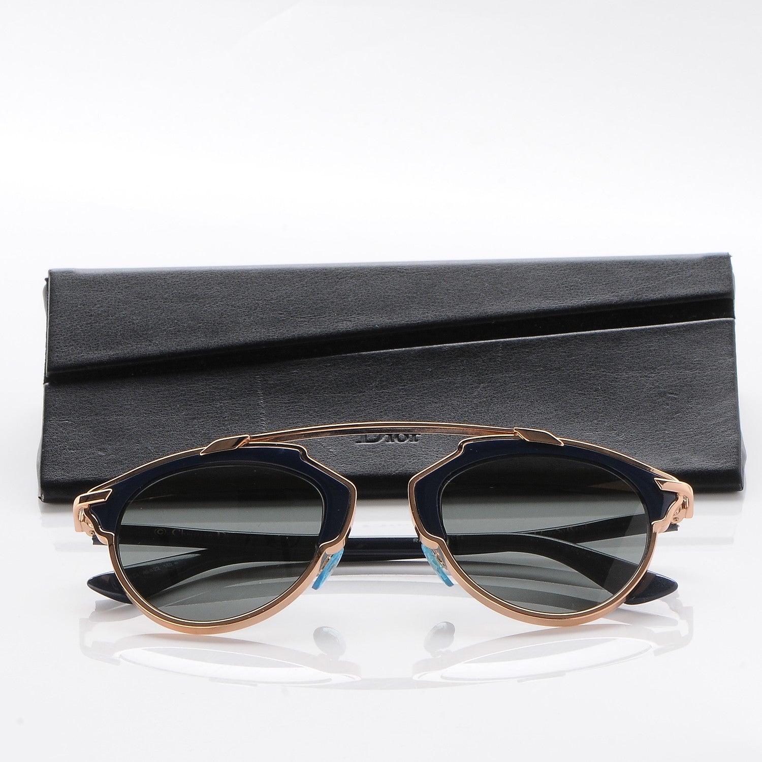 Christian Dior So Real Sunglasses Blue Marine Pink 8 of 9