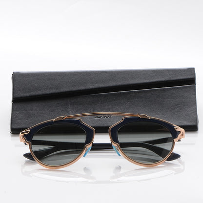 Christian Dior So Real Sunglasses Blue Marine Pink 8 of 9