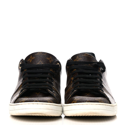 Louis Vuitton Patent Monogram Frontrow Sneakers 41 2 of 10