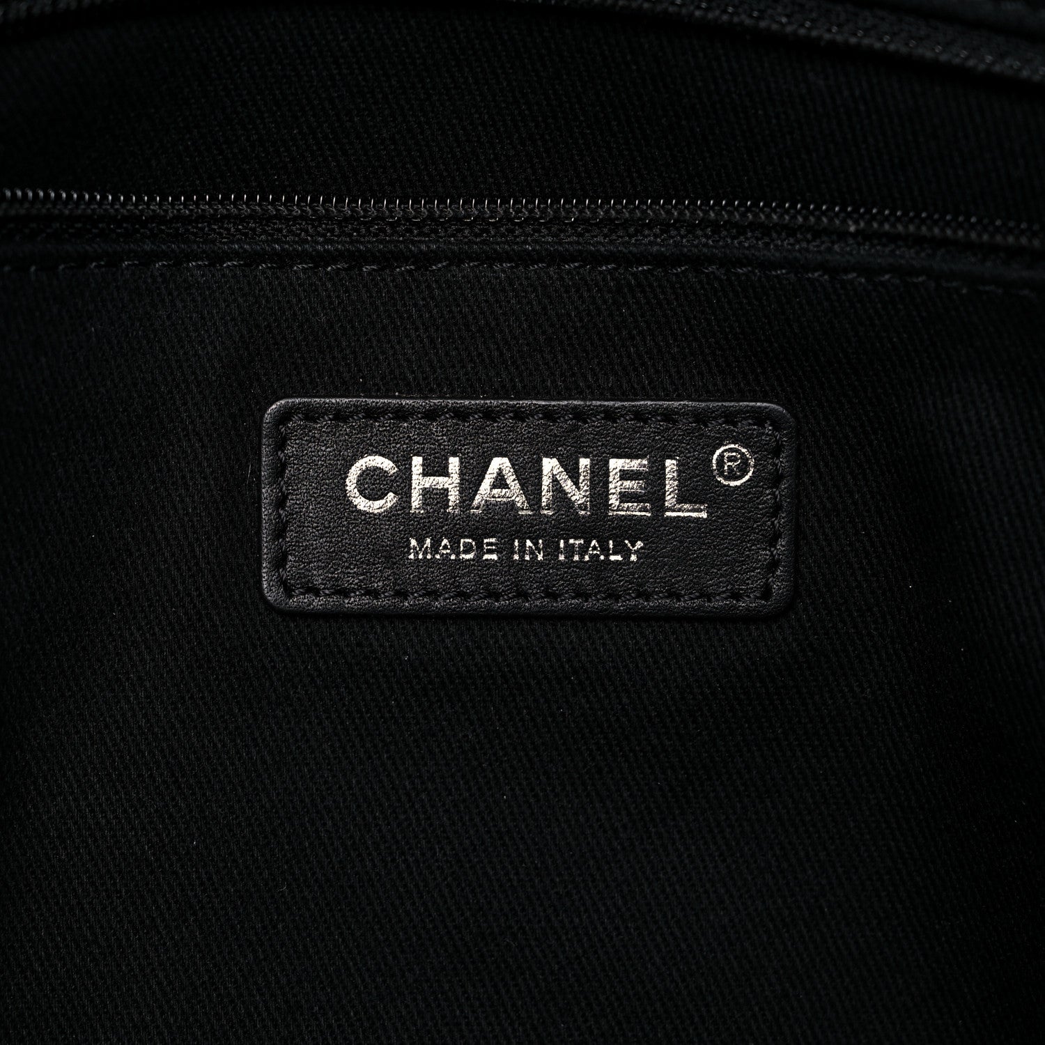 Chanel Mixed Fibers Small Deauville Tote Black 6 of 15
