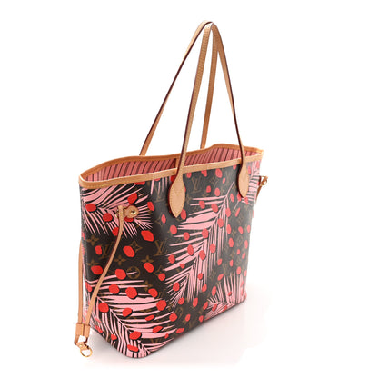 Louis Vuitton Monogram Jungle Dots Neo Neverfull MM Sugar Pink Poppy 5 of 12