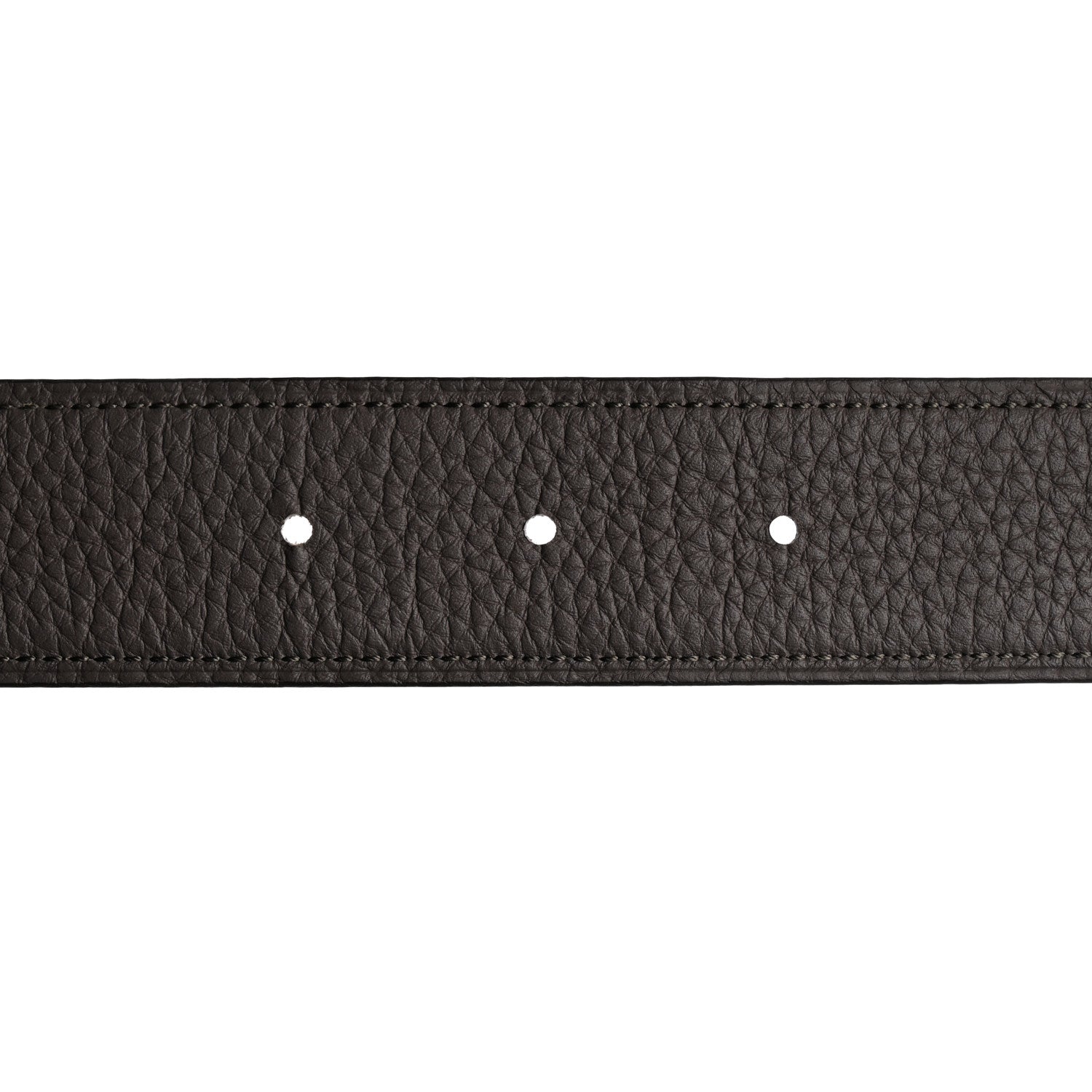 Hermes Box Togo 32mm Martelee H Belt 90 Black Etain 4 of 7