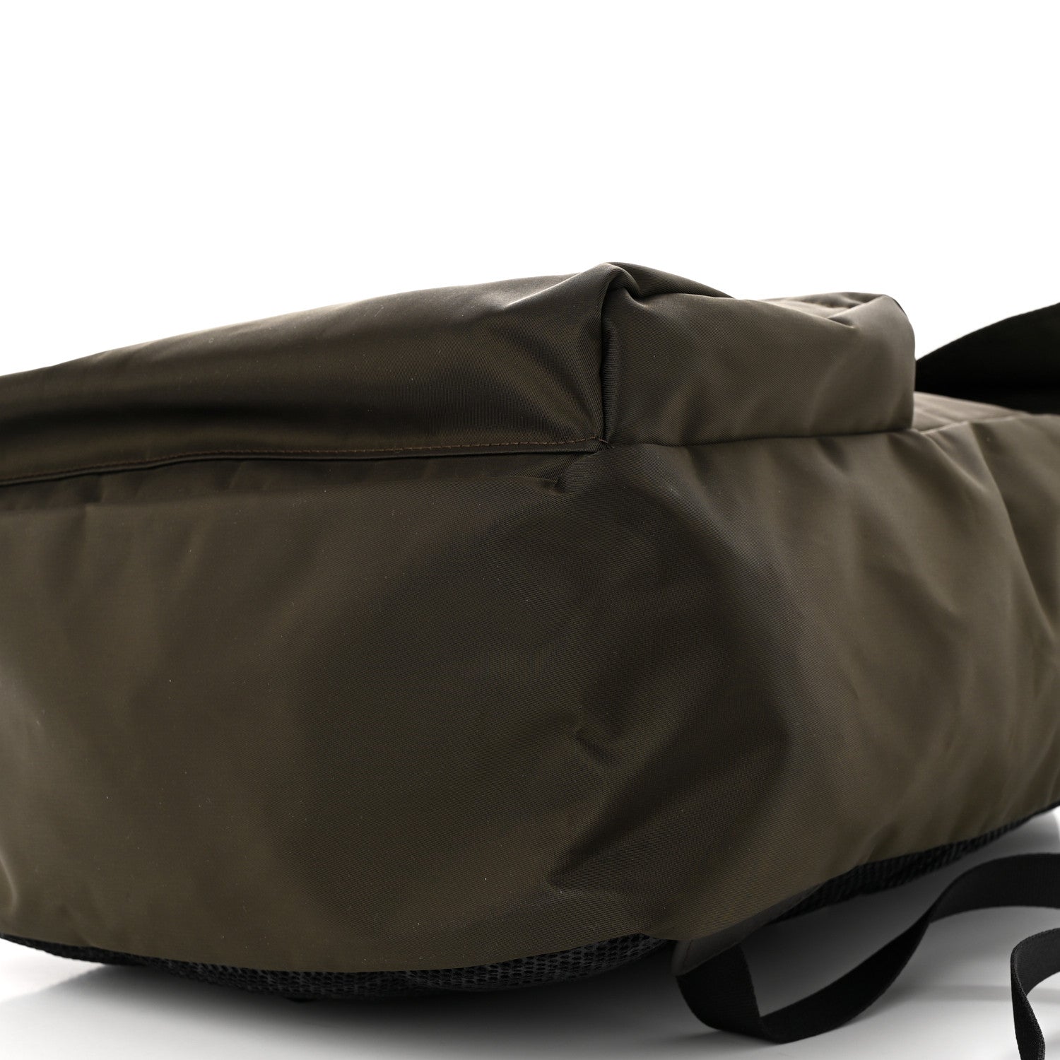 Fendi Econyl Nylon Santander Cuoio Roma Medium Fendiness Backpack Ebano 10 of 10