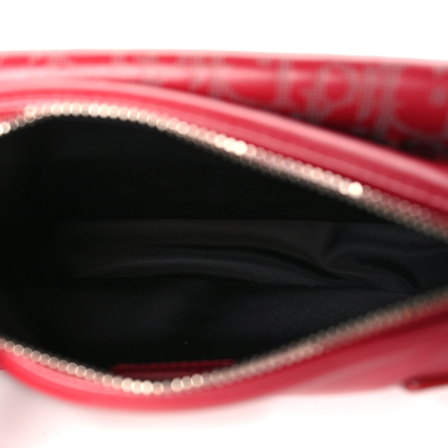 Christian Dior Galaxy Calfskin Oblique World Tour Saddle Belt Bag Red 5 of 8