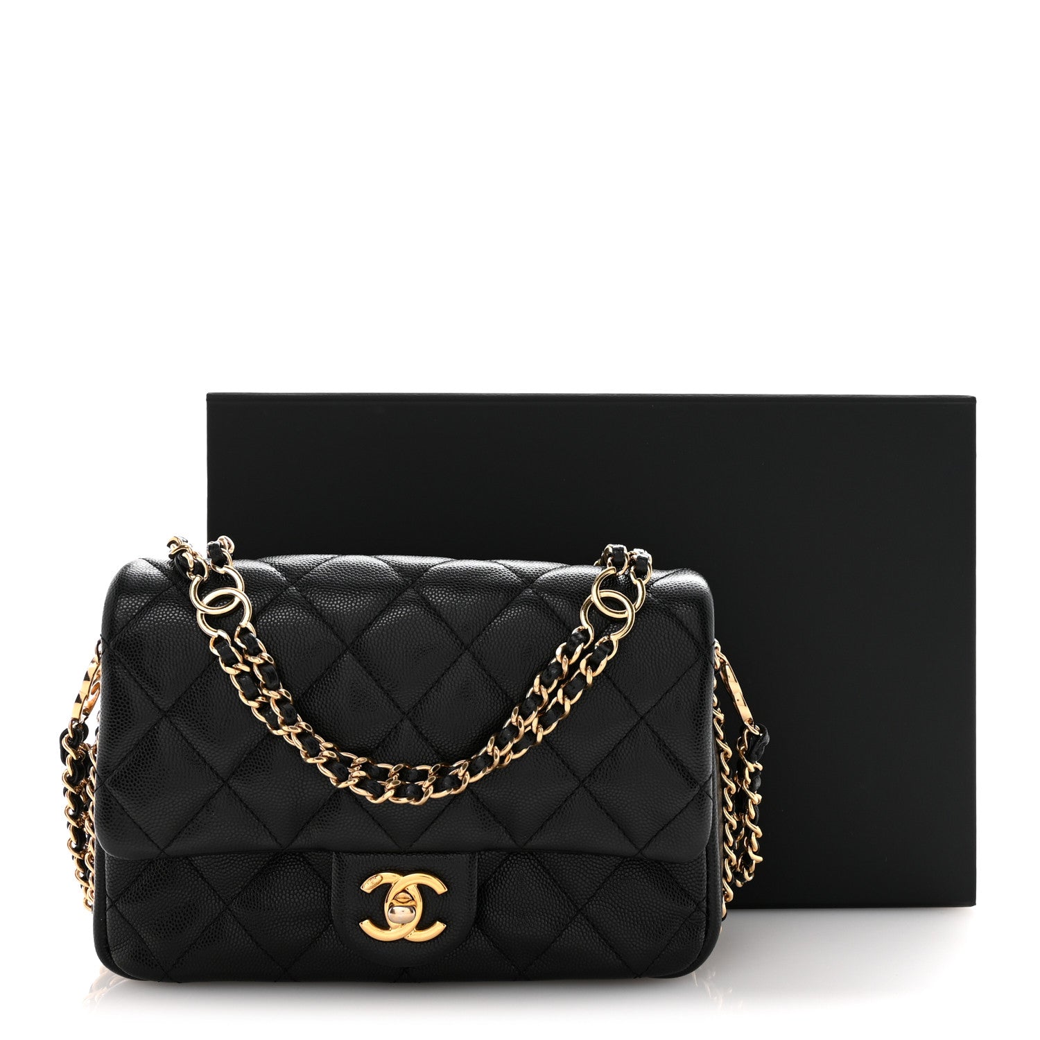 Chanel Caviar Quilted Mini CC You Flap Black 13 of 13