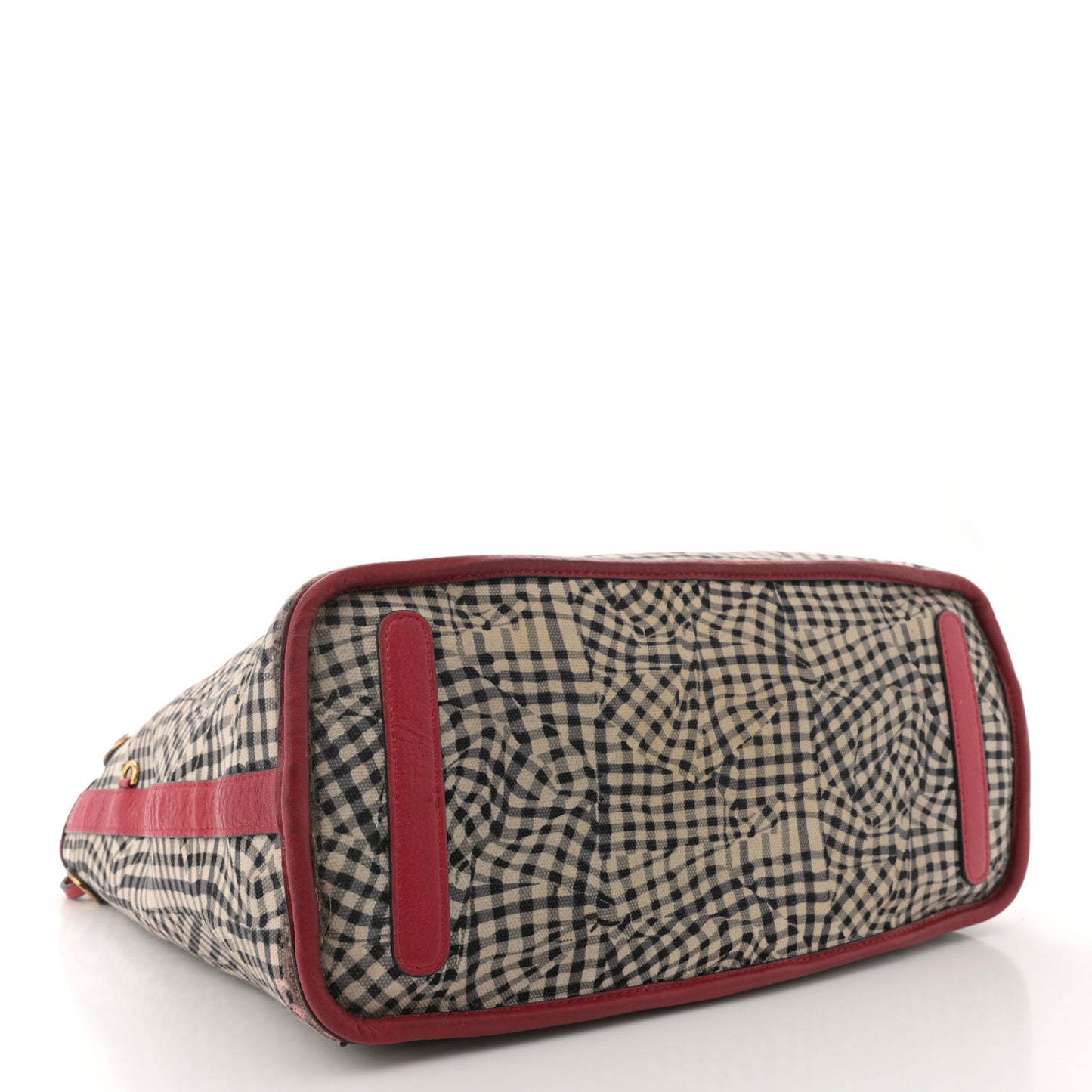 Visetos Medium Liz Reversible Shopper Tote Ruby Red