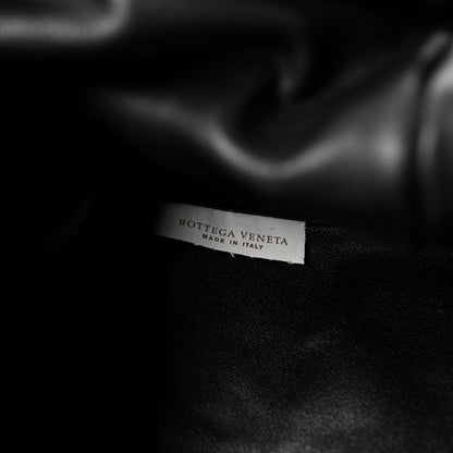 Bottega Veneta Smooth Butter Calf The Pouch Oversized Clutch Black 6 of 7