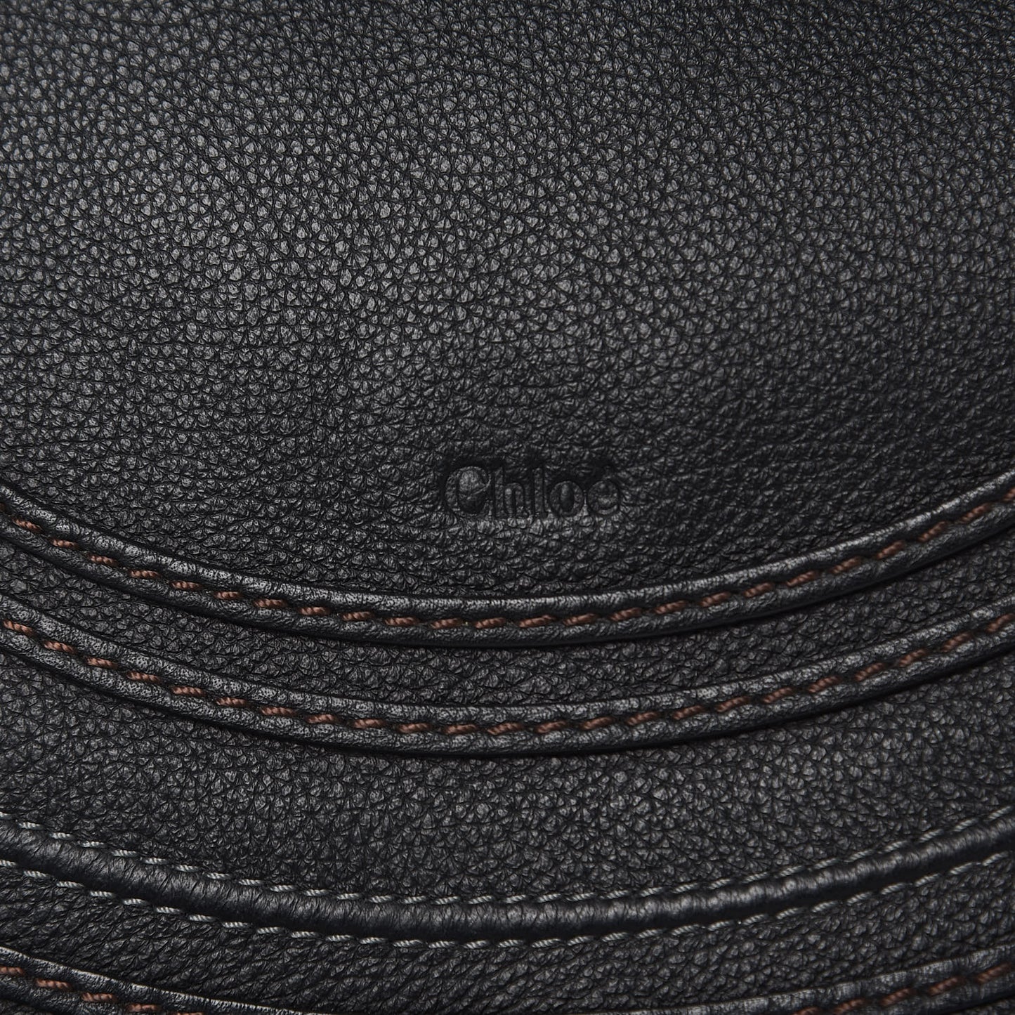 Calfskin Medium Marcie Round Crossbody Bag Black