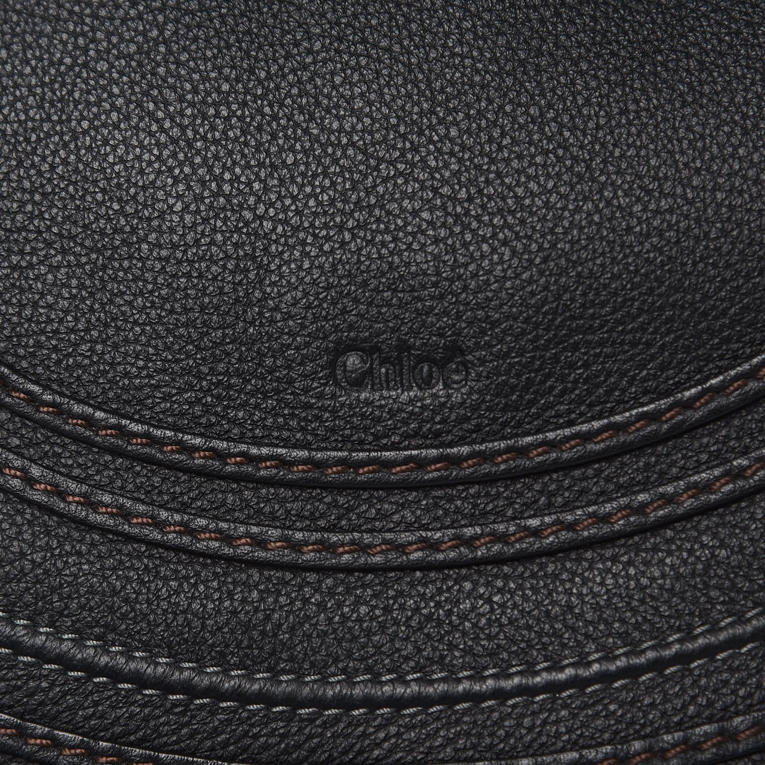 Chloe Calfskin Medium Marcie Round Crossbody Bag Black 13 of 13