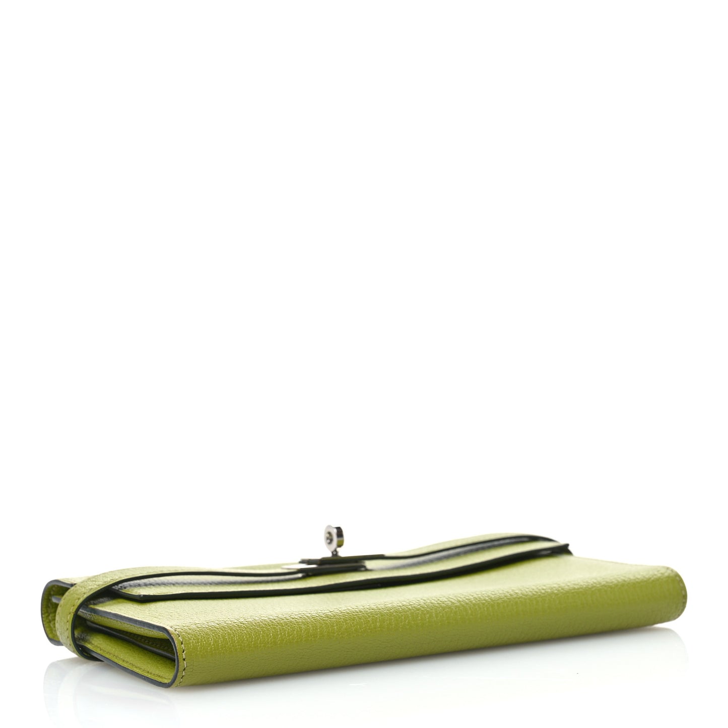 Chevre Mysore Kelly Longue Wallet Vert Anis